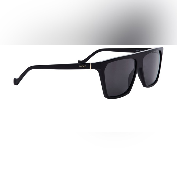 Loewe LW400601 Black 60mm Flattop Square Sunglasses Classic Glam Designer‎ main image 14
